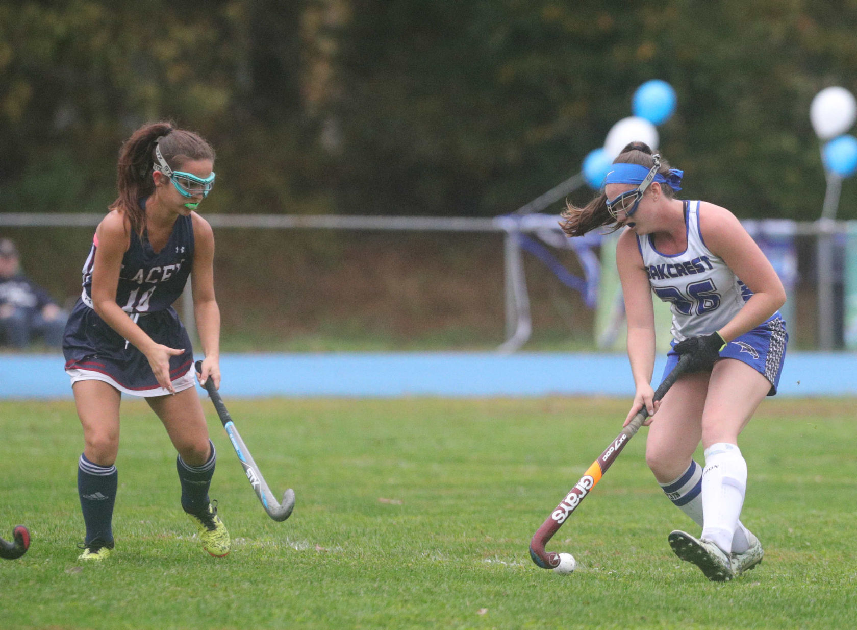 Lacey vs Oakcrest Field Hockey game